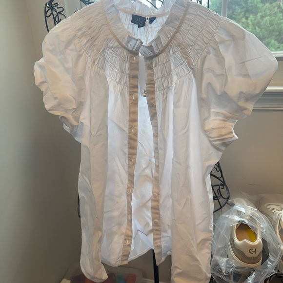 J.Crew Regenerative White Skirt - Picture 2 of 4